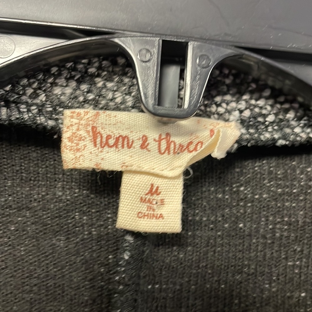 Hem And Thread Sweater Jacket - image 2